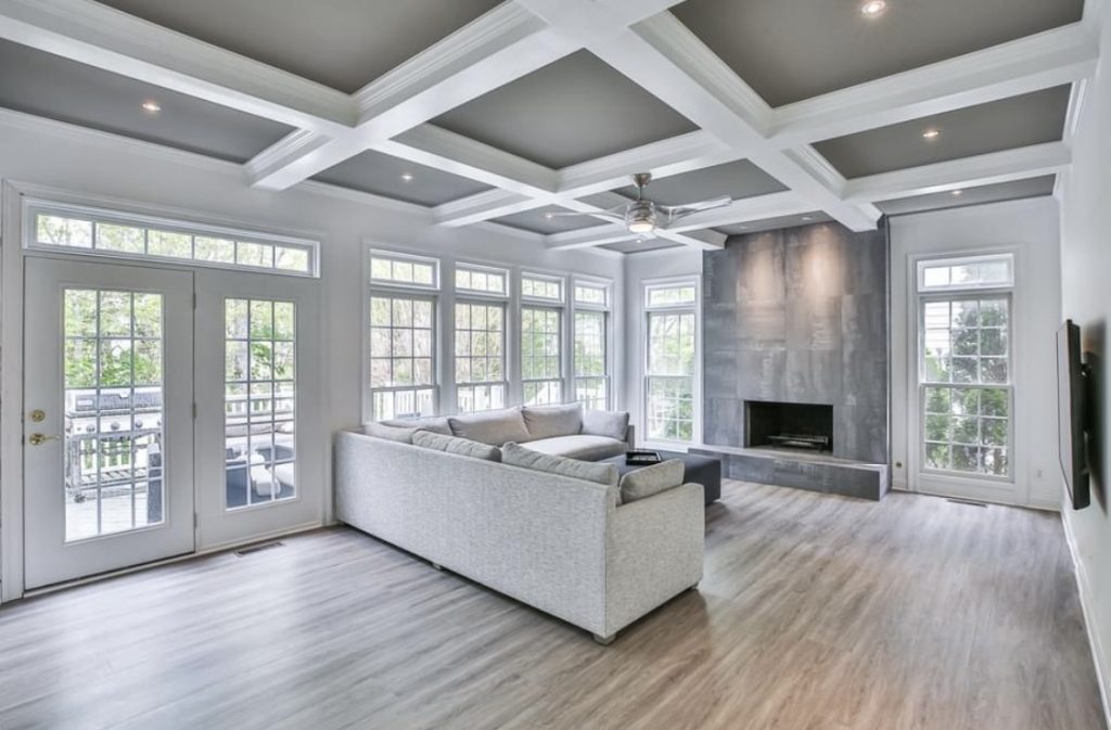 Interior painting services completed in Bristow, VA